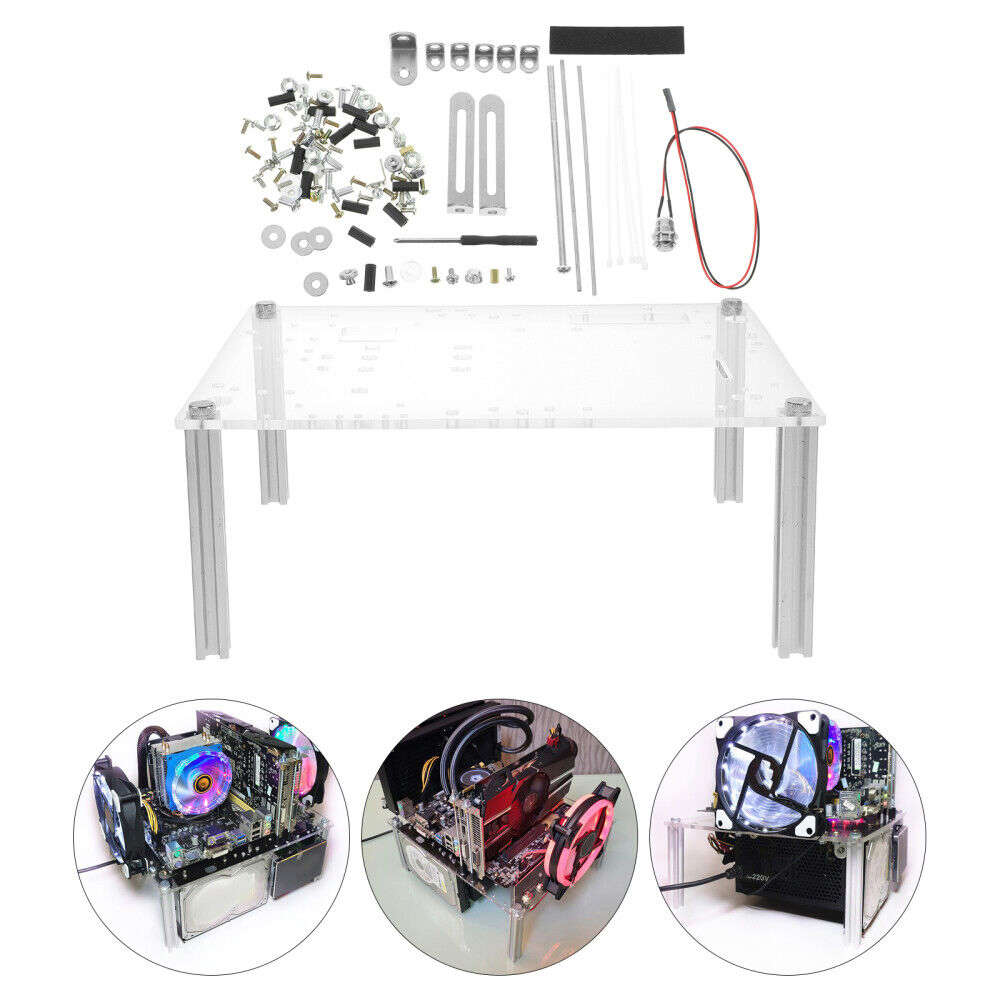 Portable Open Air PC Mainframe Chassis for Tech Enthusiasts