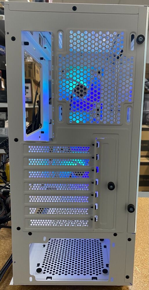 Thermaltake S200 TG ARGB Snow Mid Tower Chassis - Premium Gaming Enclosure
