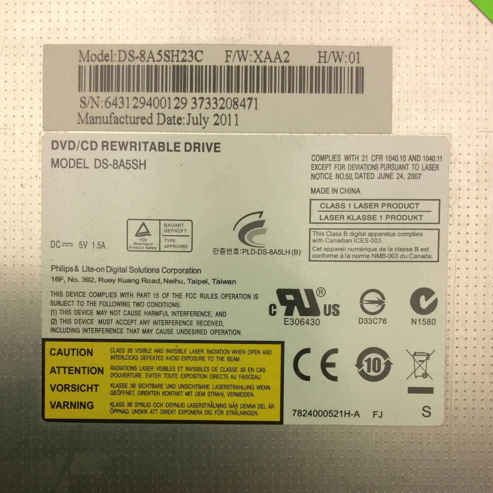 High-Quality Asus A73S/A73AV-TH72 Laptop Optical Disc Drive Replacement
