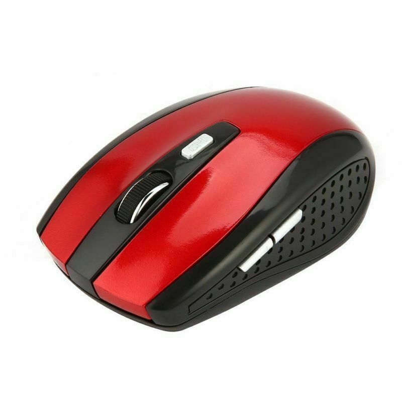 Ergonomic 2.4GHz Wireless Optical Mouse with High DPI