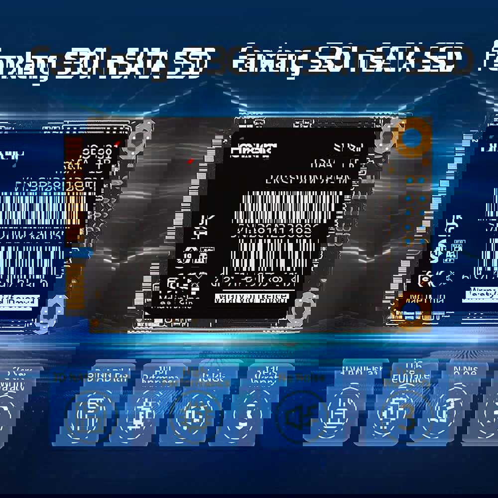 Fanxiang 2TB mSATA SSD - High-Speed Storage Solution for Enhanced PC/Laptop Performance