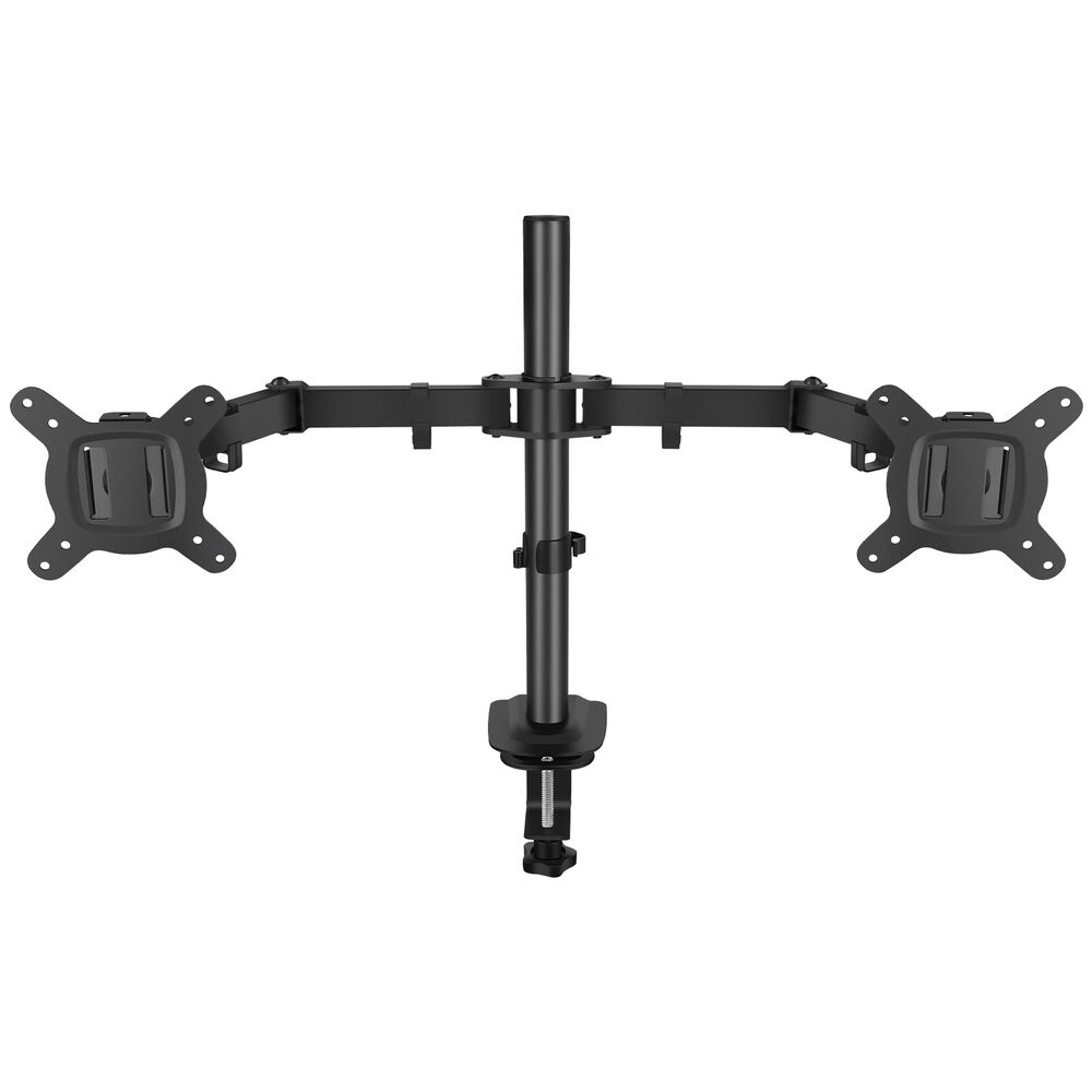Ergonomic Dual Monitor Stand - Adjustable and Versatile for 13" to 27" Screens