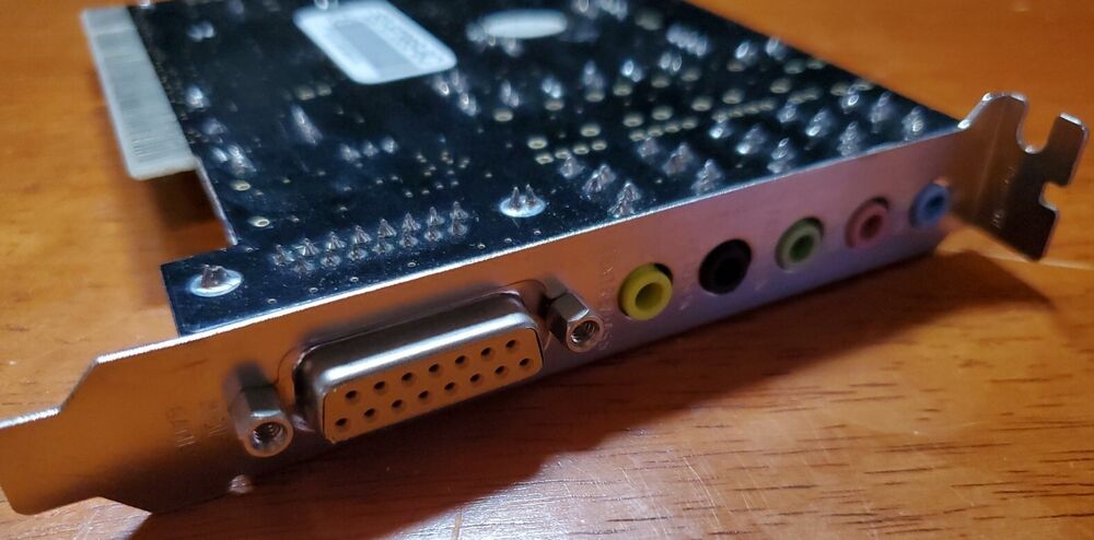 Cmedia CMI8738 PCI Sound Card - 6-Channel Audio with Game Port