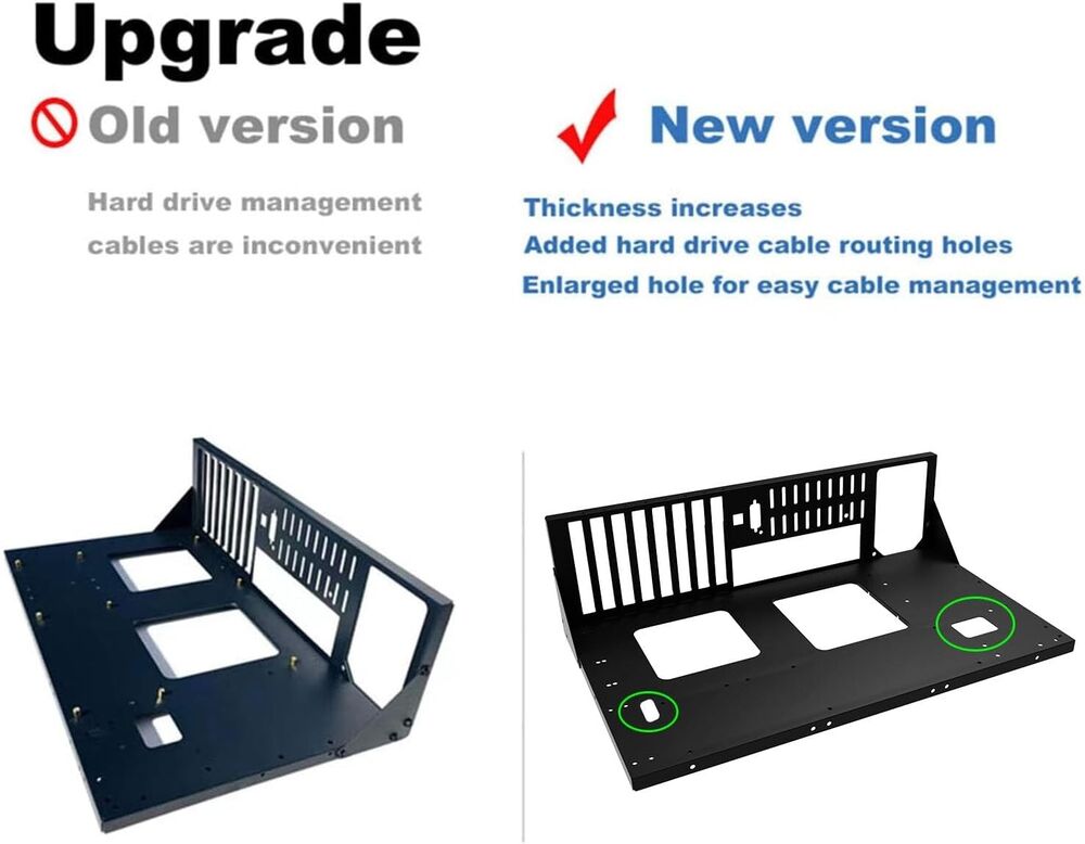 High-Performance Open Chassis Gaming Case