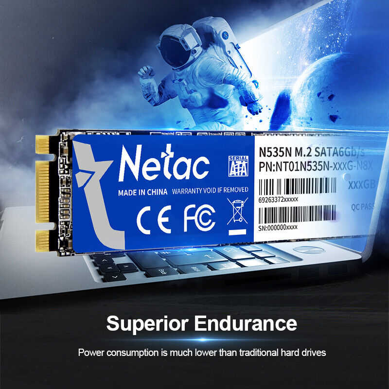 Netac M.2 SATA 6Gb/s SSD - High-Speed Storage Upgrade