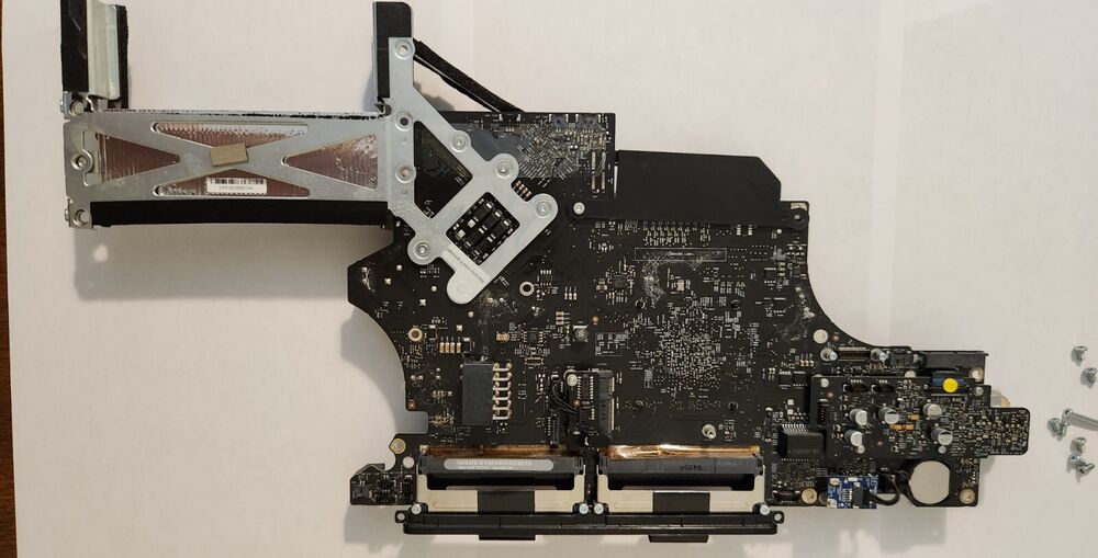 Apple iMac A1224 Logic Board with CPU, IO Panel, Heatsink