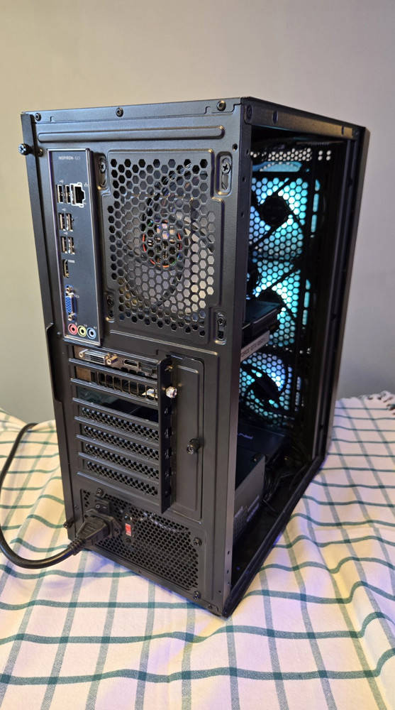 Powerhouse Gaming Rig with Intel i7, GTX 1050Ti, 16GB RAM, 500GB SSD