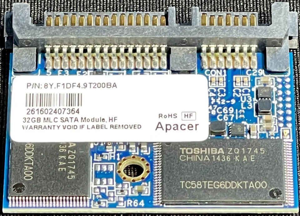 Apacer 64GB MLC SATA SSD - High-Speed, Reliable Storage