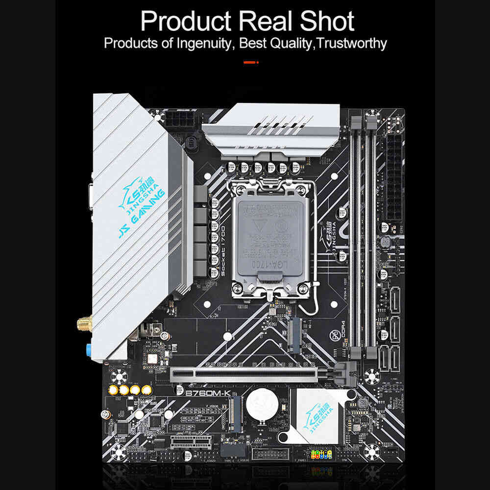 High-Performance GEN12/13 Desktop Motherboard with DDR4 RAM Support