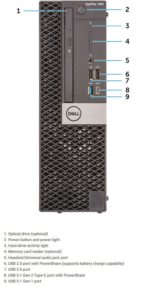Dell Optiplex 7060 SFF Business Desktop - High-Performance Workstation