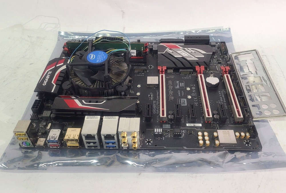 Gigabyte GA-Z170X-Gaming 5 ATX Motherboard with Intel Core i5-6500 Bundle