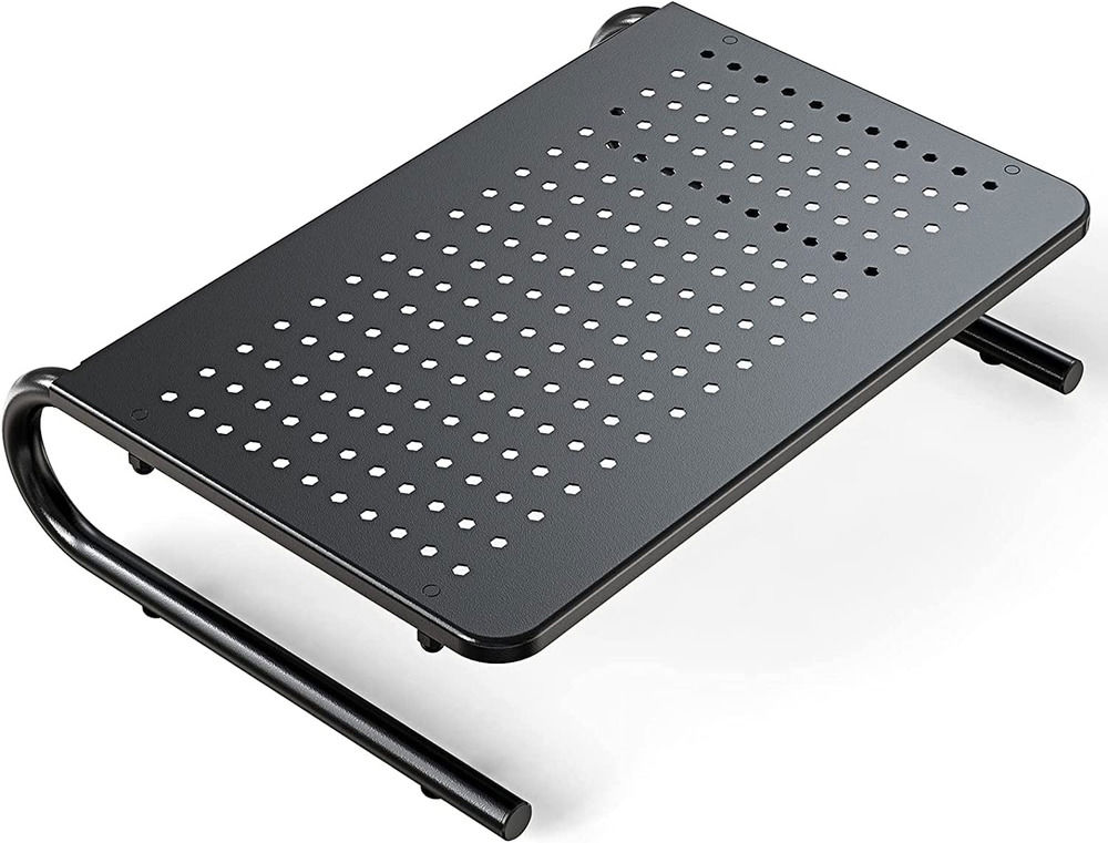 Enhanced Ergonomics with Vented Monitor Stand Riser