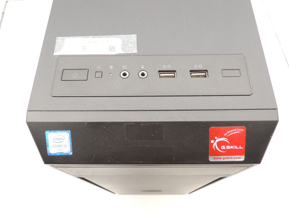Cooler Master Compact microATX Tower Case with Pre-installed Fan