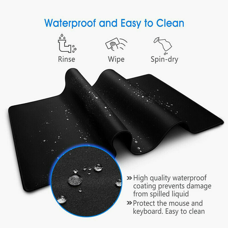 Enhanced Gaming Mouse Pad with Durable Stitching and Anti-Slip Base