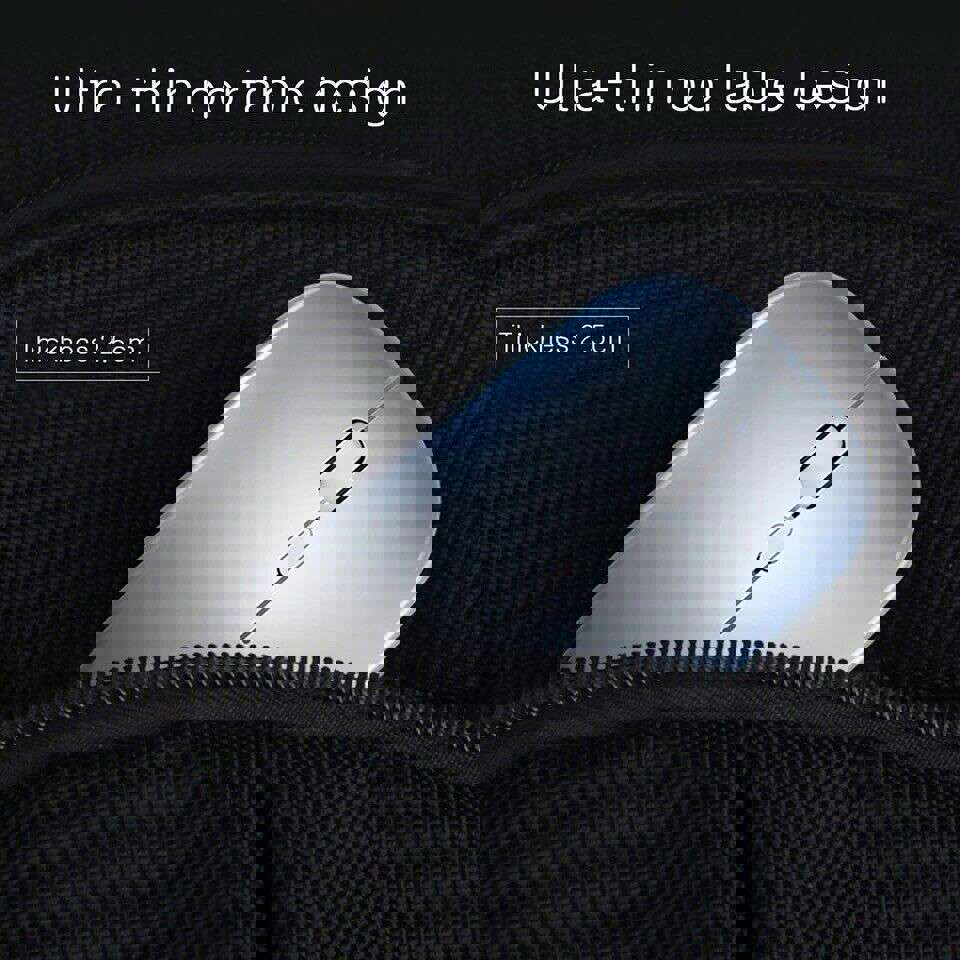 2.4GHz Wireless Optical Mouse with Rechargeable Battery and RGB Lighting