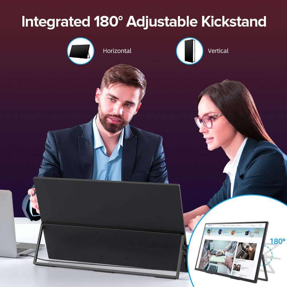 4K Portable Gaming Monitor - UPERFECT 18.4" 3840x2160 Display with HDMI & USB-C