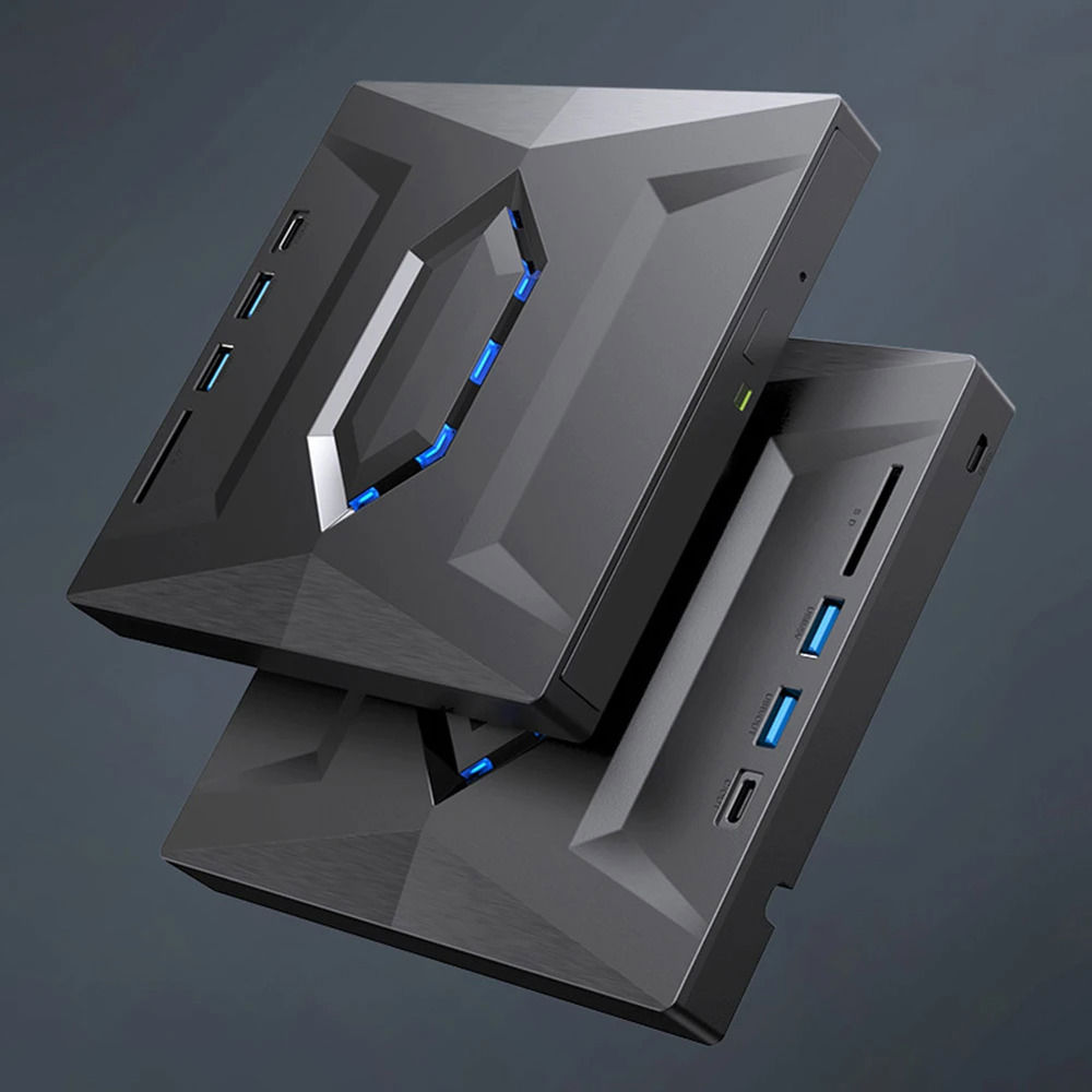 Ultra-Fast USB 3.0 External CD/DVD Drive for Enhanced Multimedia