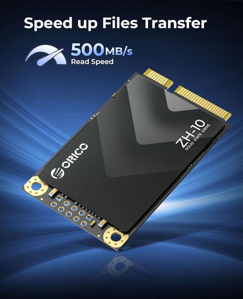 ORICO 512GB mSATA SSD - High-Performance 3D NAND Storage Drive