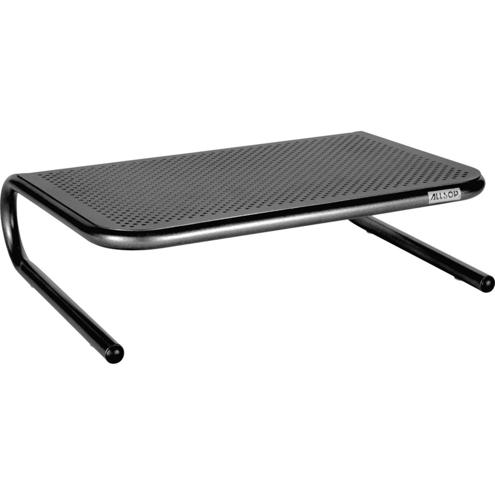 Allsop Jr Model Ergonomic Monitor/Printer Stand in Pearl Black