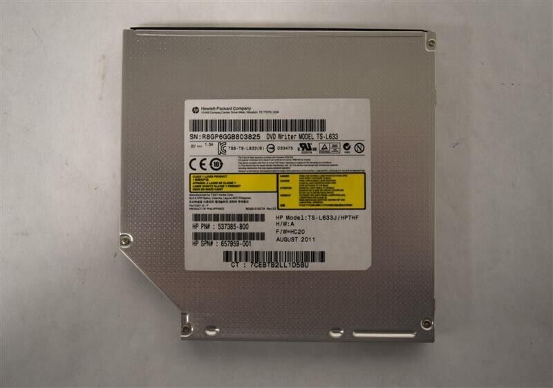 HP SATA DVD±RW Super Multi Optical Drive - Enhanced Media Reading and Writing