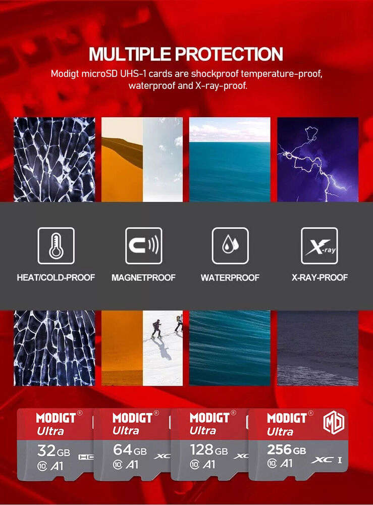 Enhanced Storage with High-Speed Micro SD Cards - 32GB to 512GB