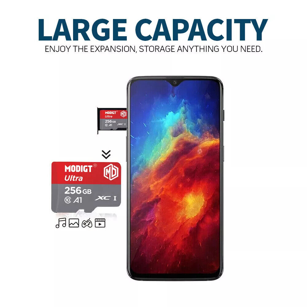 Enhanced Storage with High-Speed Micro SD Cards - 32GB to 512GB