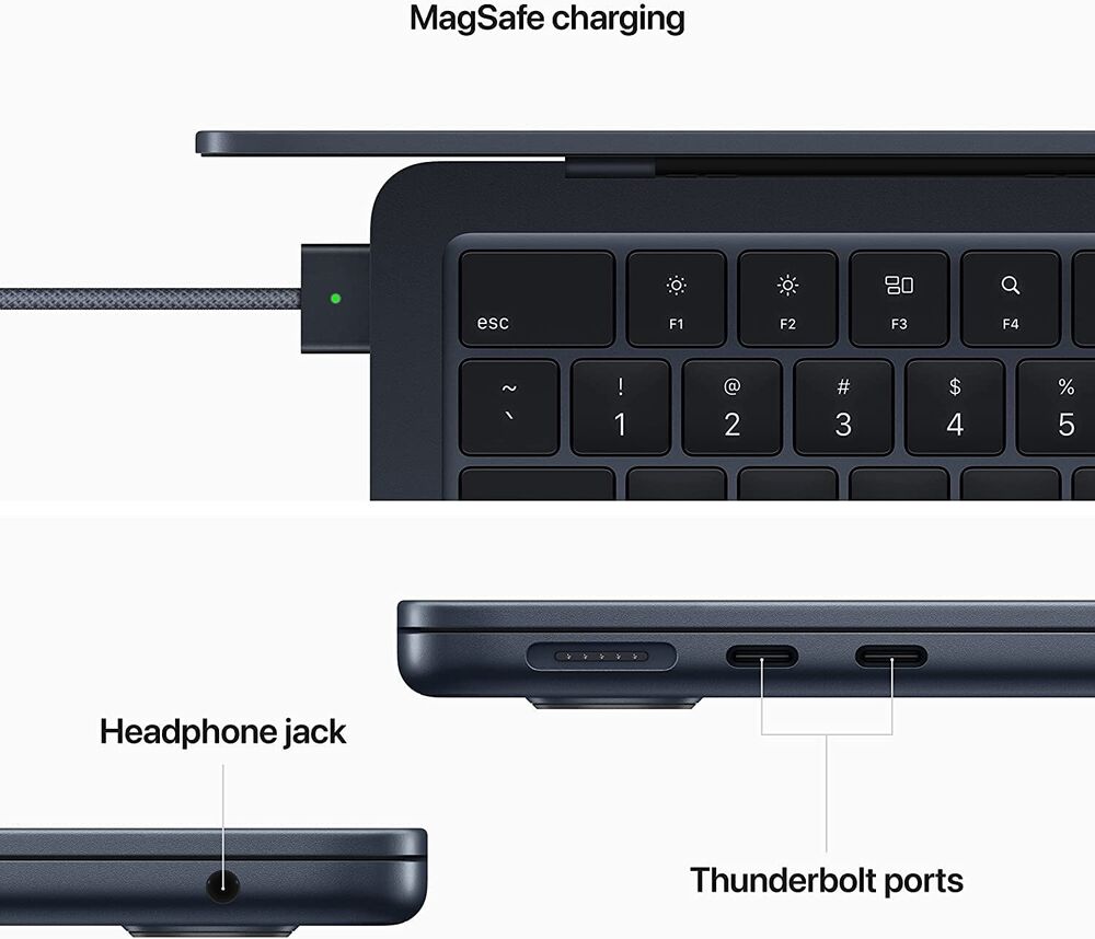 2024 Apple MacBook Air 13-inch with M3 Chip - High Performance Laptop