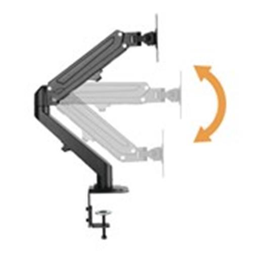 Spring-Assisted LCD Monitor Stand Mount Bracket, 17-32 Inch