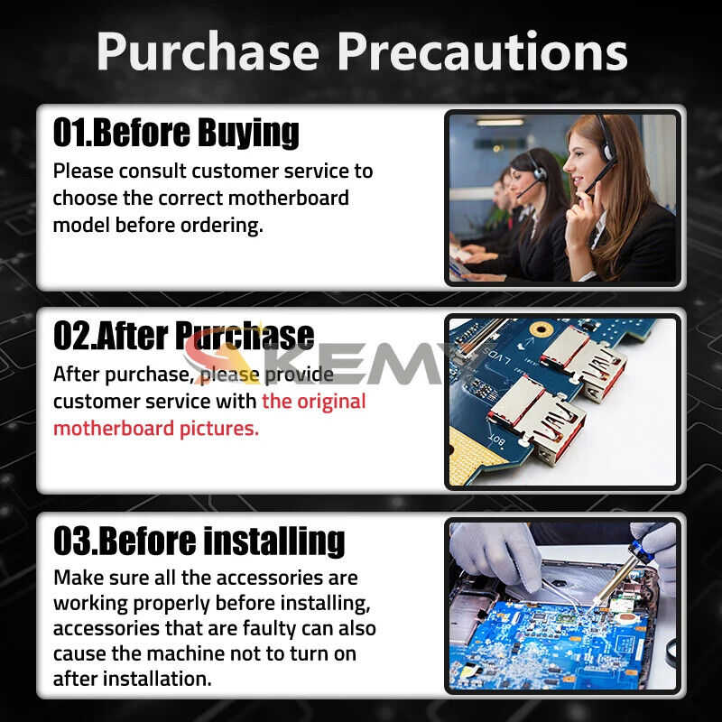 ASUS TP412F/SF4100F/TP412FAC Motherboard Upgrade Kit with Enhanced CPU Support