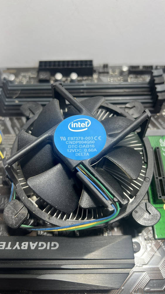 GIGABYTE B365 HD3 Intel Motherboard Bundle with CPU, Cooler, and NGFF