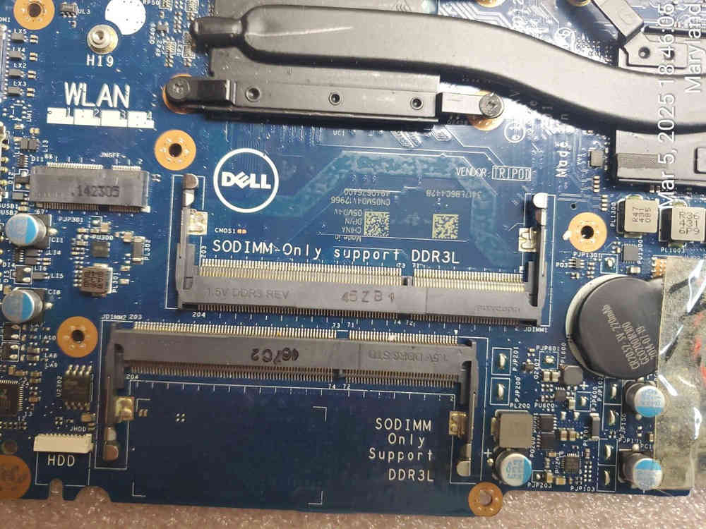 Dell Inspiron 15 5547 Laptop Motherboard with Intel Core i7-4510U Processor