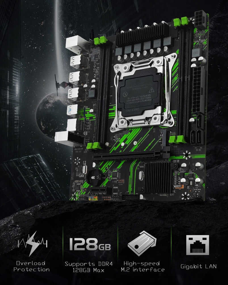 X99 Motherboard Kit with Intel Xeon E5-2680 v3, 16GB DDR4 RAM