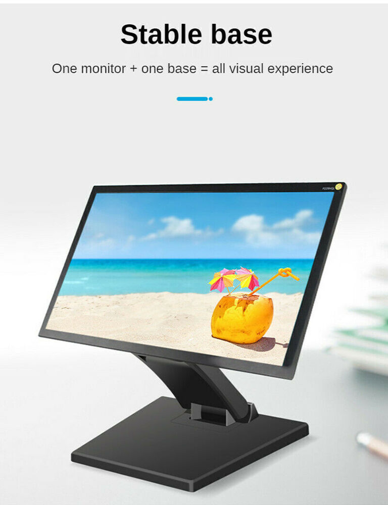 Premium Adjustable Tilt Mount Stand for 10-27 Inch LCD Monitors