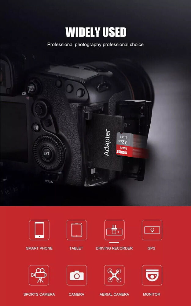 Enhanced Storage with High-Speed Micro SD Cards - 32GB to 512GB
