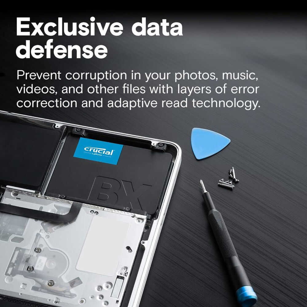 Crucial 240GB 3D NAND SATA III SSD - Boost Your PC Performance