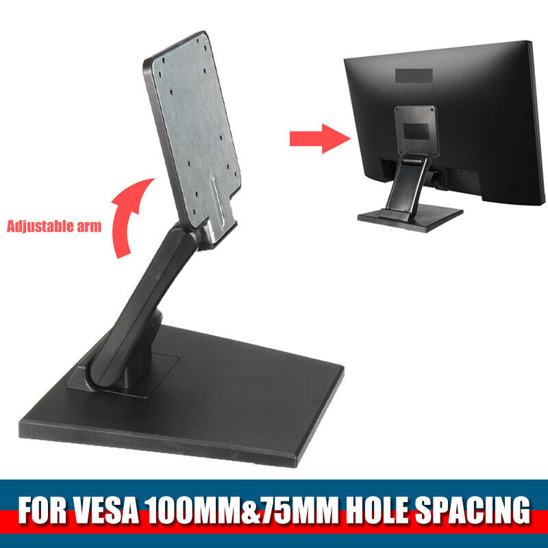 Ergonomic Adjustable Tilt VESA Mount Stand for Touch Screen Monitors 10-27"