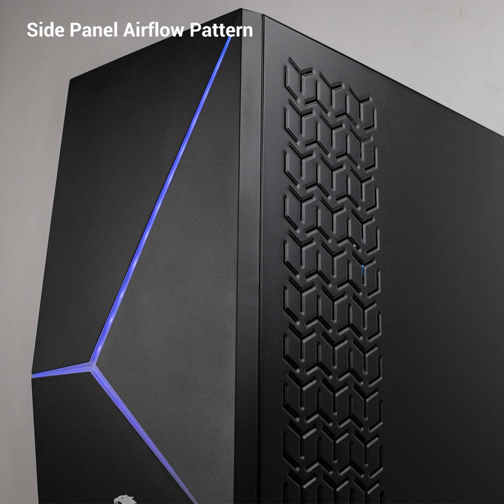 iBUYPOWER Slate 4 Gaming Case - Sleek & Durable Mid-Tower