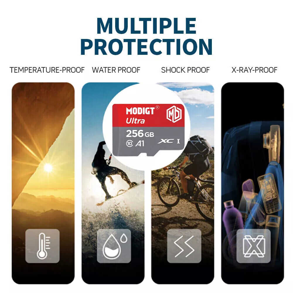 Enhanced Storage with High-Speed Micro SD Cards - 32GB to 512GB