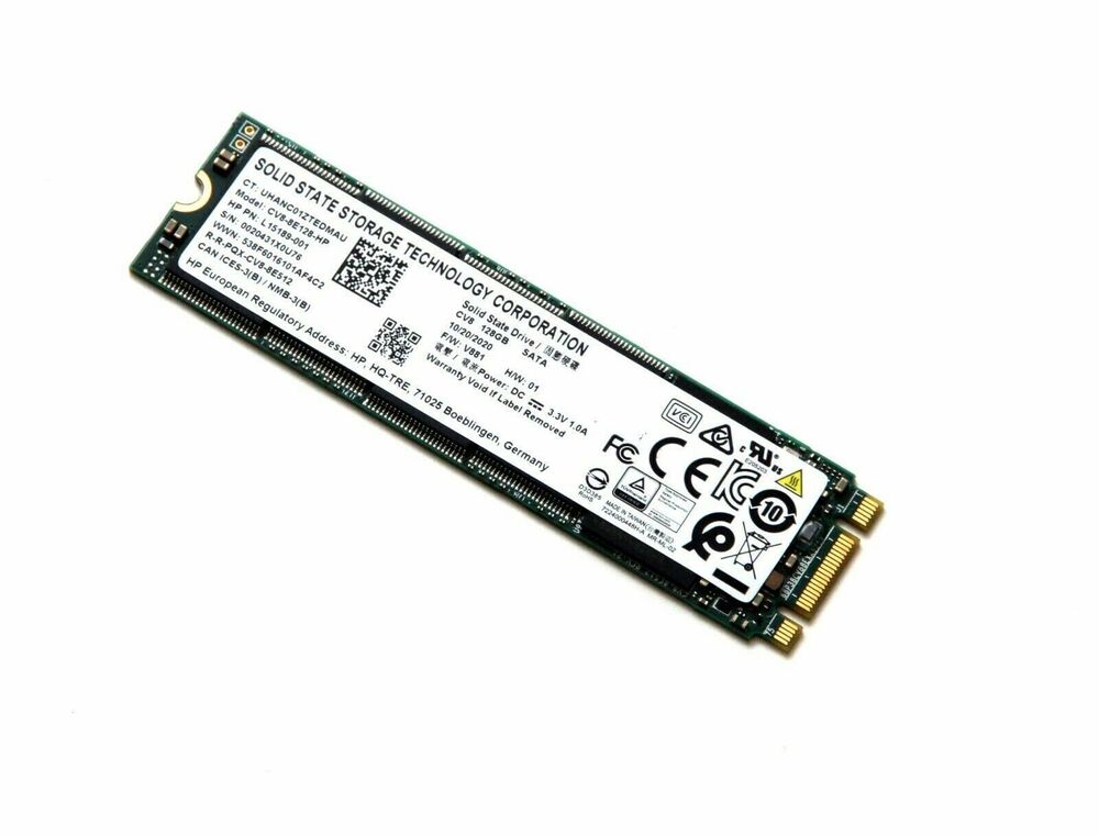 10-Pack 128GB M2 2280 SATA SSDs - High-Performance Storage Upgrade