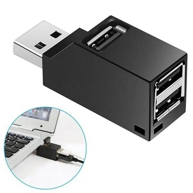 USB 3.0 4-Port Hub Splitter - Enhanced Connectivity for Multiple Devices