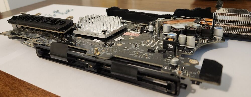 Apple iMac A1224 Logic Board with CPU, IO Panel, Heatsink
