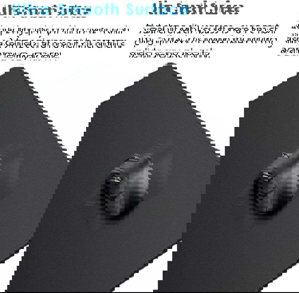 Enhanced Gaming Mouse Pad with Durable Stitching and Anti-Slip Base