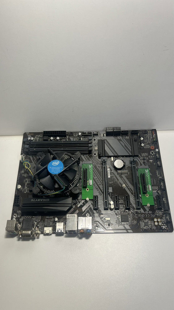 GIGABYTE B365 HD3 Intel Motherboard Bundle with CPU, Cooler, and NGFF