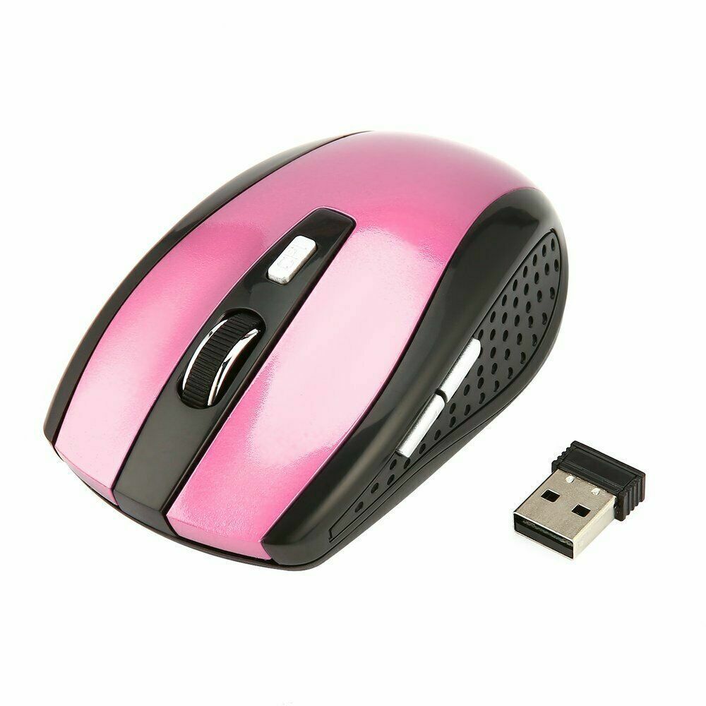 Ergonomic 2.4GHz Wireless Optical Mouse with High DPI