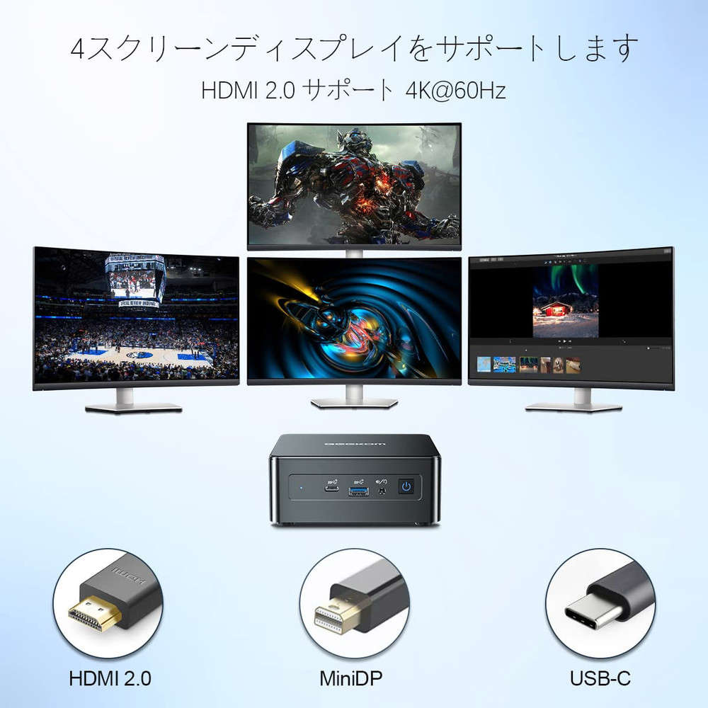 GEEKOM IT8 Mini PC XT1-Mega-U9-185H-32+1TB - Compact High-Performance PC
