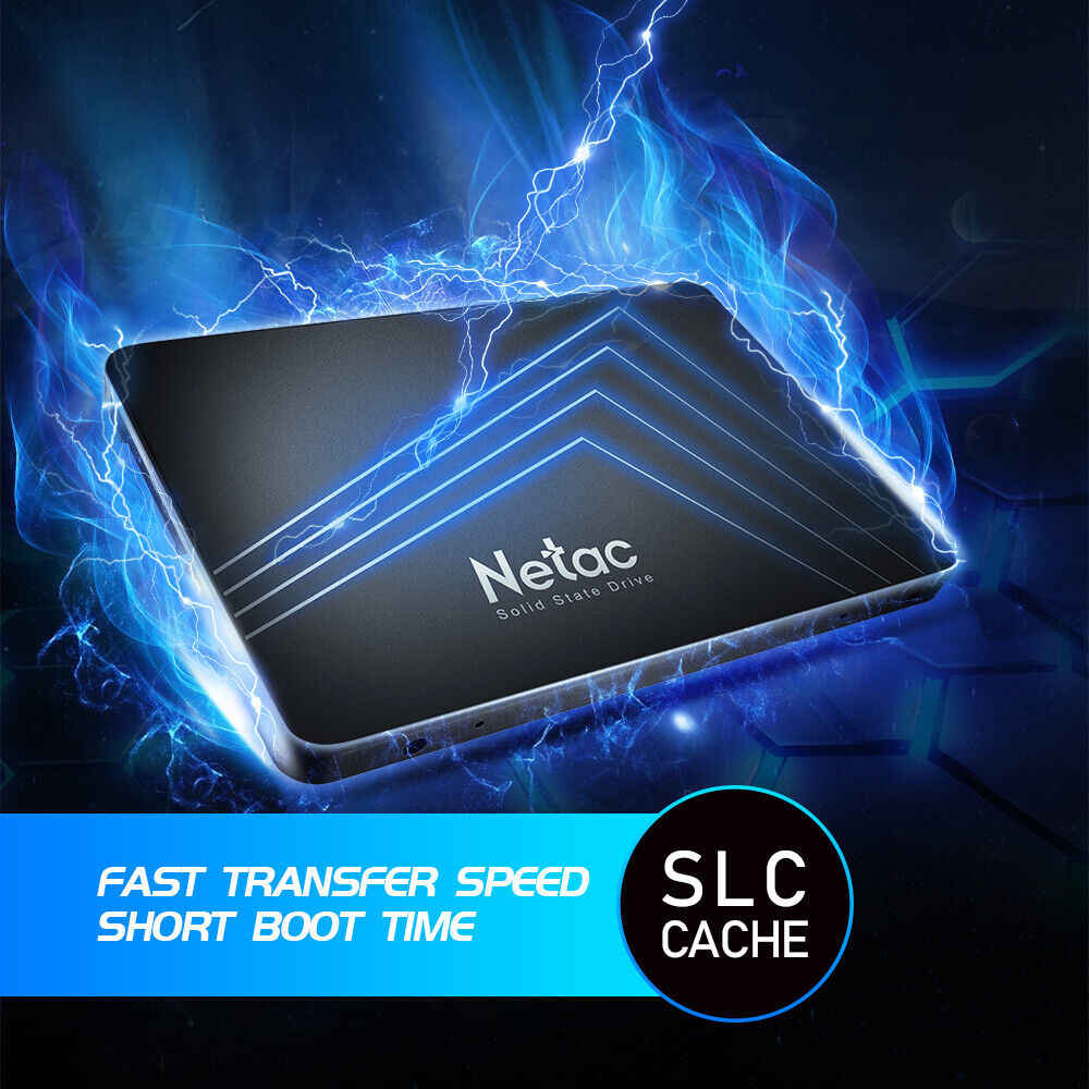 Netac 120GB SSD - High-Speed 2.5 SATA III Internal Solid State Drive