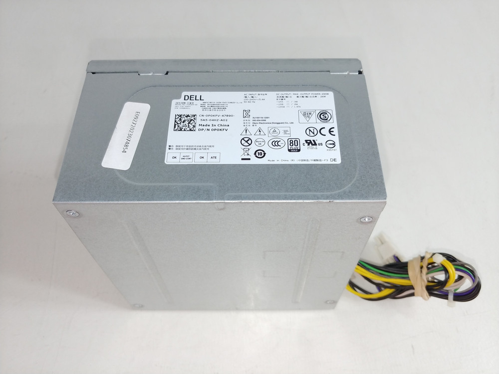 Dell P0KFV 290W ATX Power Supply Unit - Upgrade for Optiplex Desktops