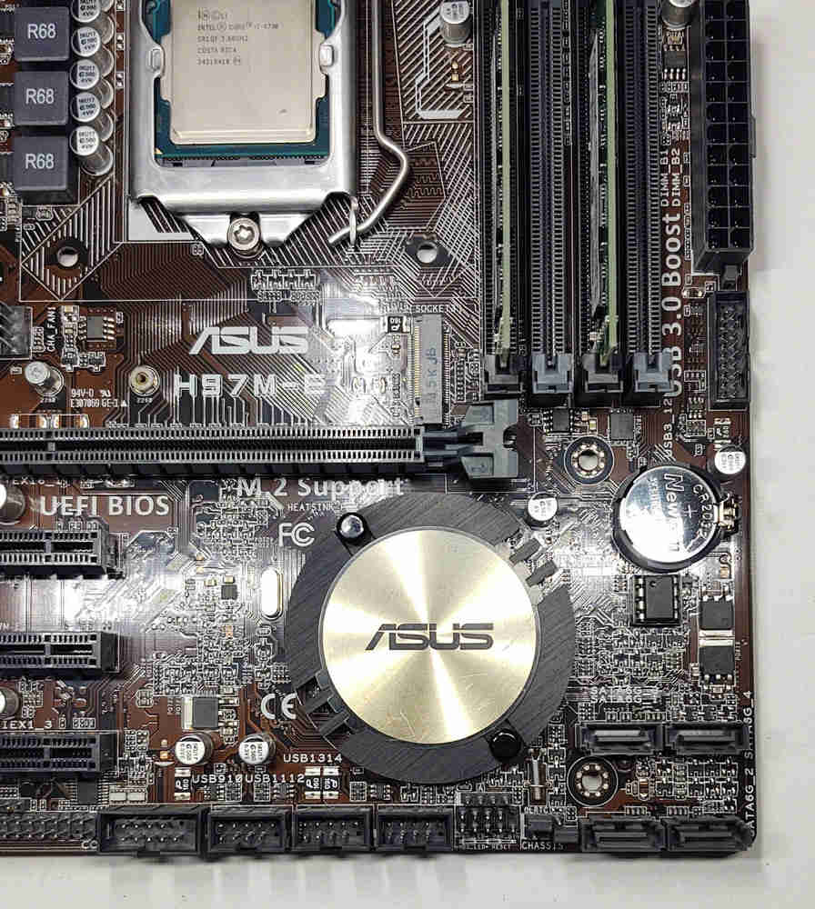 ASUS H97M-E mATX Motherboard and Intel Core i7-4790 CPU Bundle