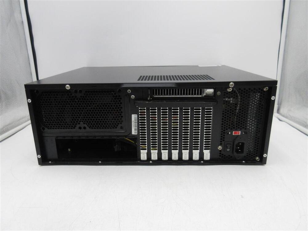 Silverstone GD10 Black HTPC Case with 550W PSU - Elegant Home Theater Powerhouse