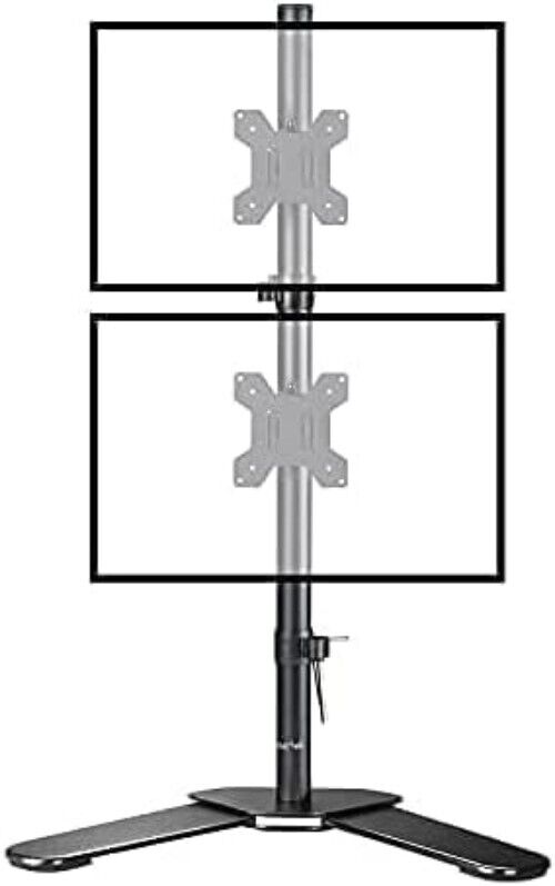 Enhanced Dual Monitor Stand - Adjustable for 32" Displays